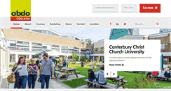 Desktop Screenshot of abdocollege.org.uk